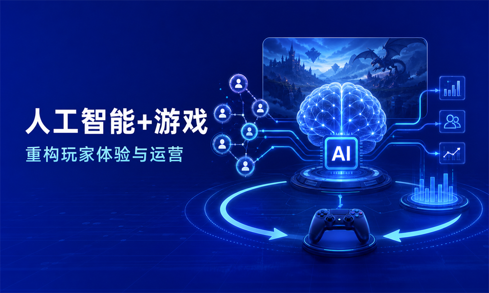 人工智能+游戏如何落地?Data+AI重构玩家体验与运营