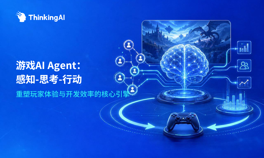 什么是游戏 AI Agent?定义、核心机制与游戏行业应用价值