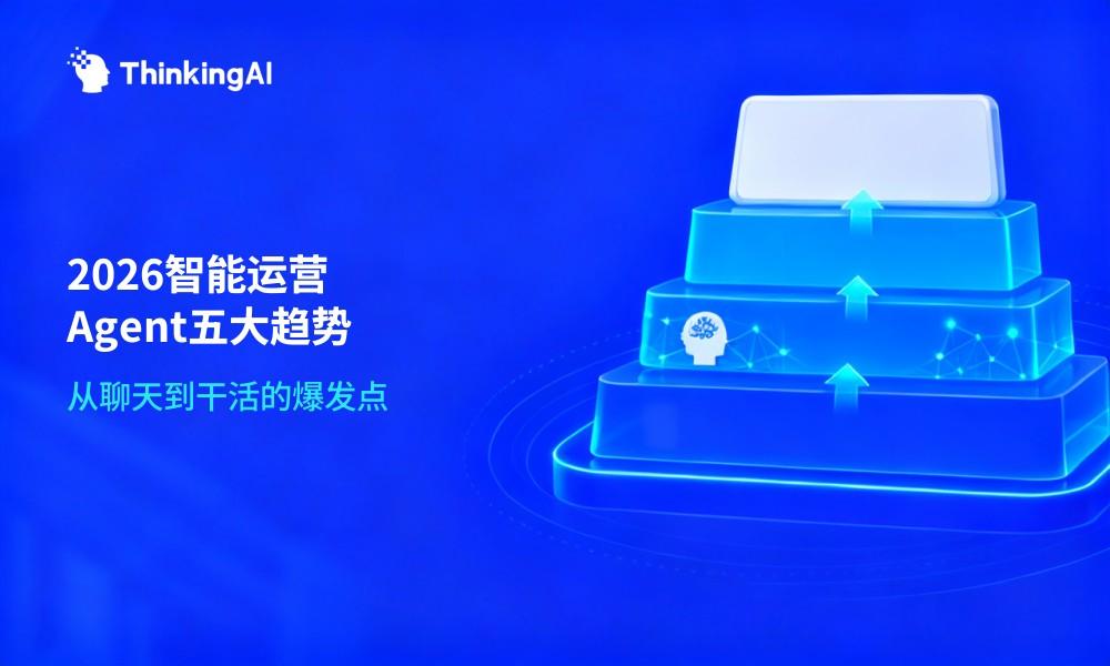 2026年智能运营Agent五大趋势:企业AI的下一个爆发点