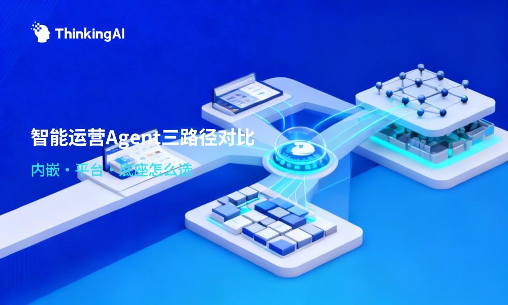 企业如何搭建智能运营Agent?三种技术路径全景对比