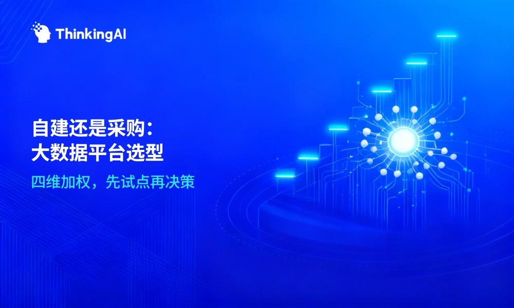 企业大数据分析平台落地指南:自建还是采购?