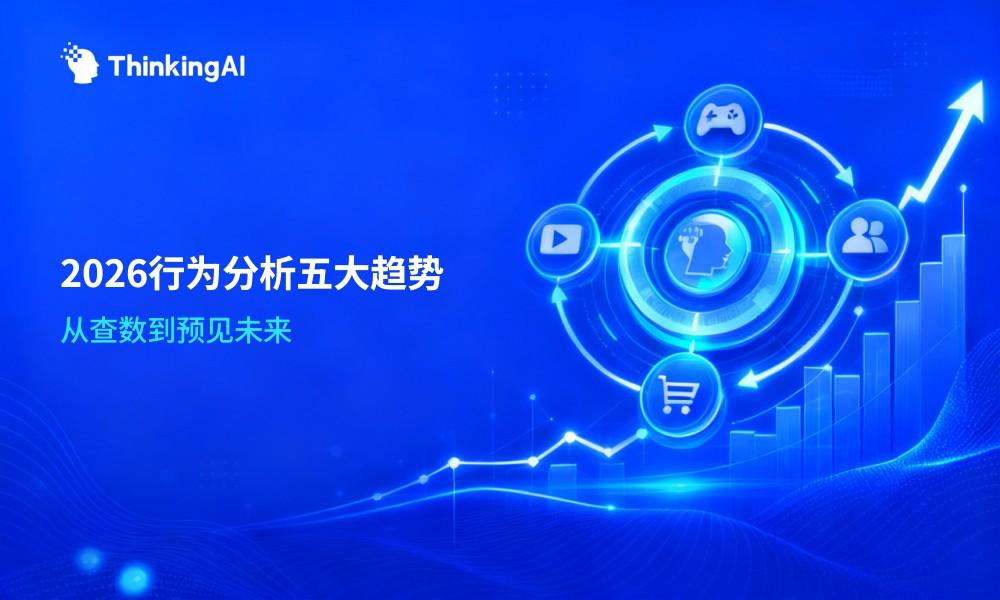 2026年用户行为分析工具:5大趋势大盘点