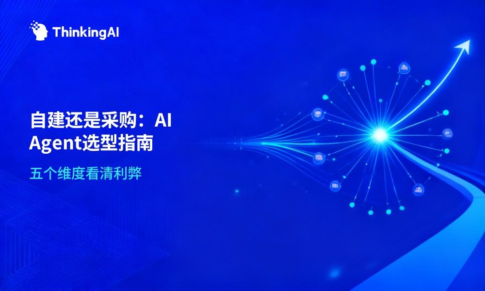 企业自建AI Agent还是买平台?一文看懂自建与采购的利弊