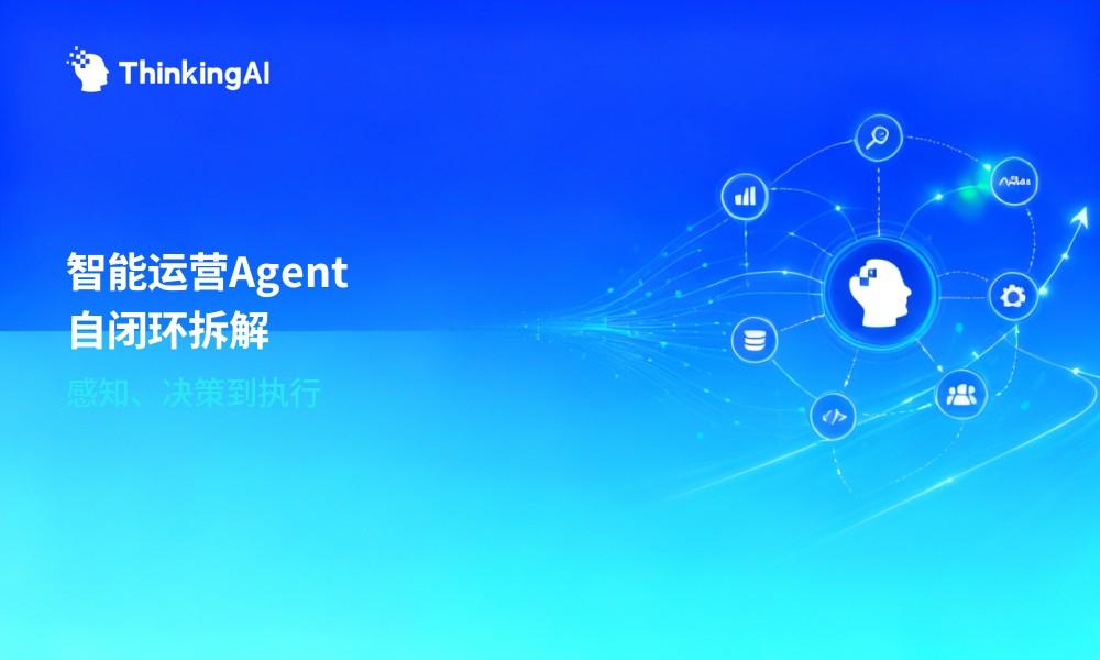 智能运营Agent工作原理:感知、决策到执行的自闭环拆解