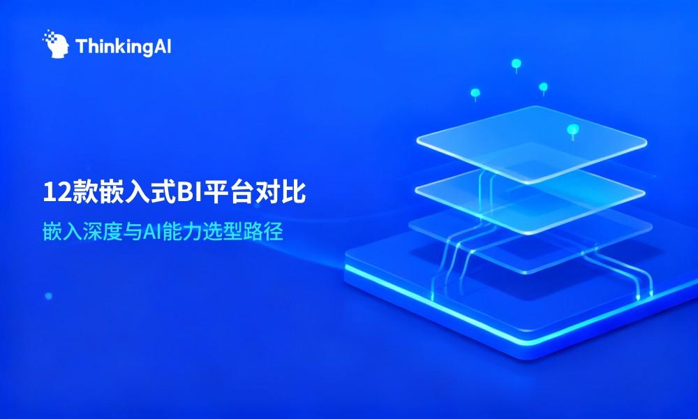 12款嵌入式BI平台对比